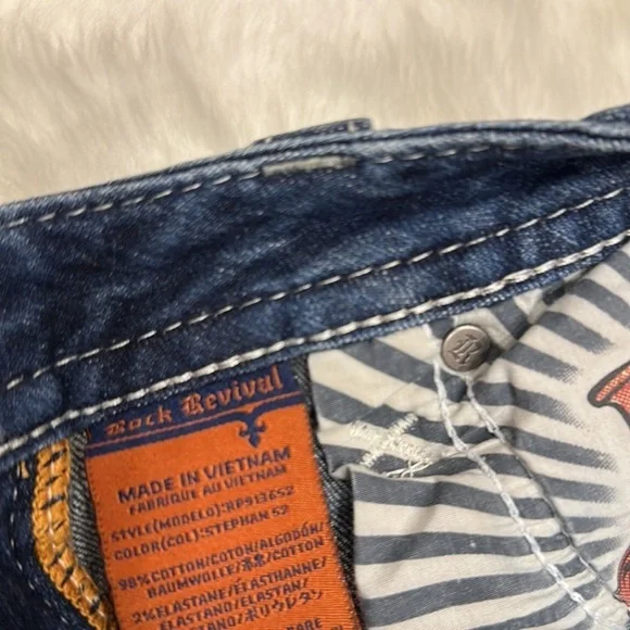 Rock revival Steffen skinny jeans, size 28/30 - Picture 16 of 17